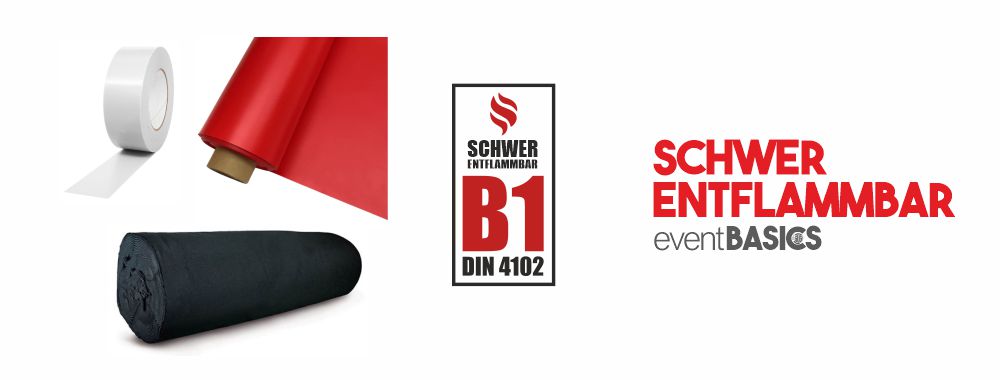 B1 schwer entflammbar | eventBASICS