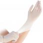 Preview: Nitril Einweghandschuhe "Safe Light" puderfrei weiss HYGOSTAR