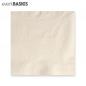 Preview: Tissue Serviette CREME 33 x 33cm 1/4 Falz 3- lagig eventBASICS