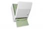 Preview: Papierhandtuch Spender weiß, Kunststoff, Kapazität 600 Blatt, Wandmontage (H3)