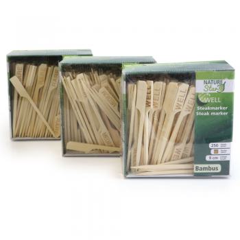 Bambus Food/Steakmarker MEDIUM 9,0cm