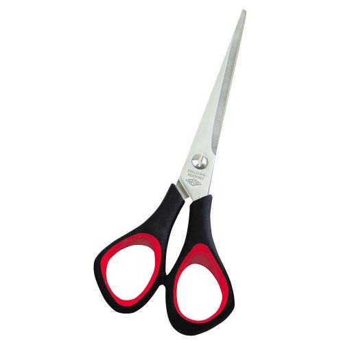 Universalschere 16,5cm Edelstahl rostfrei, ergonomischer Softgriff