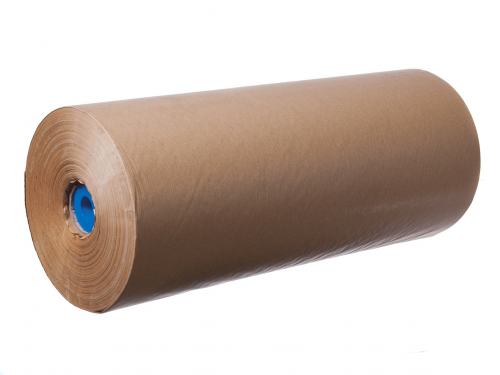 Einschlagpapier - Eispapier, Rolle 0,50cm braun 8kg 40g/qm
