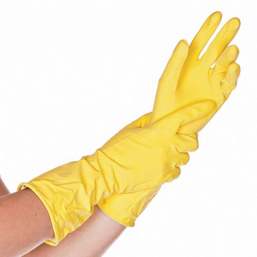 Universal Handschuh M Latex / Innenfutter aus Baumwolle