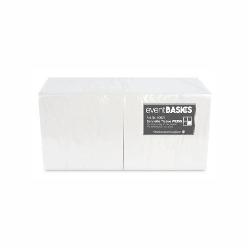 Tissue Serviette weiss FSC® 33 x 33cm 1/4 Falz 2 lagig