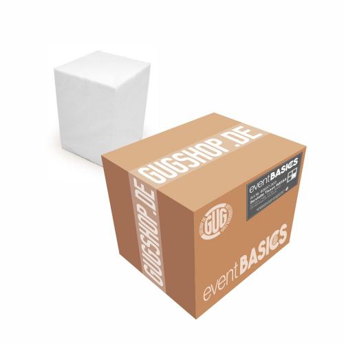 Tissue Serviette weiss 1-lagig 33 x 33cm 1/4 Falz - gastroBASICS