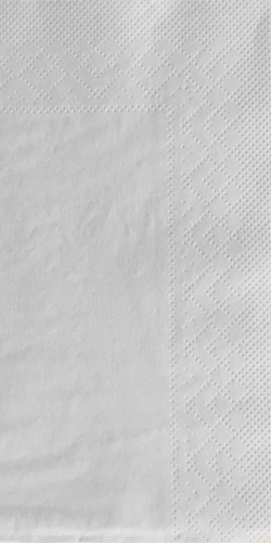 Preview: Tissue Serviette weiss 40 x 40cm 1/8 Falz 3-lagig