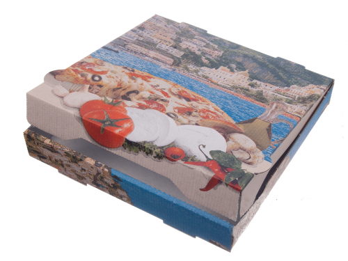 Pizzakarton "Positano" 30,0 x 30,0 x 4,0cm (Palettenpreis)