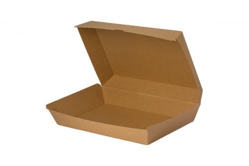 Food Box Spareribs 34,5x20,5x8,5cm FSC® Kraft Karton