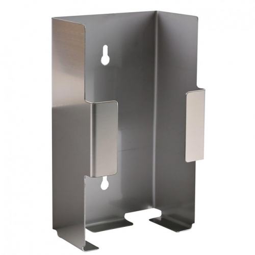 Handschuhspender für 1 Spenderboxen Edelstahl  21,5x 12,5 x 7,5cm