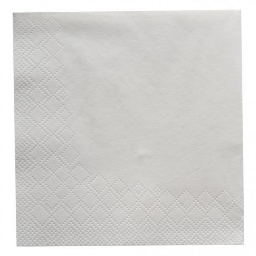 Tissue Serviette weiss 1-lagig 33 x 33cm 1/4 Falz