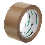 Packband SUPRAPRO braun 50mm x 66m PP, lösungsmittelfrei